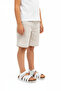 Ellison Single Velcro Leather Girl's Sandals White - 2