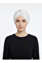 Crystal Tulle Lined Cream Ready Turban Hijab Evening Dress Bonnet Fdn2016-212 - 2