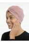 Design Tulle Crystal Stone Embroidered Double Sided Lined Powder Ready Scarf Hijab Evening Dress Bonnet - 3