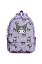 Kuromi School Bag 3214 Elementary School Bag with Double Keychains Back to School - 6