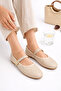 Botte Women's Lightweight Comfortable Sole Stylish Buckled Daily Office Ballet Flats Shoes