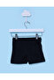 Infant Boys Black Ottoman Pull-On Active Shorts - 2