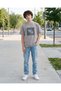 Senior Boys Dark Grey Shoreline Drive Over Size T-Shirt - 2