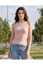 Women Pink Basic Plain Vest - 2