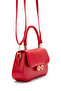 Clamshell Baguette Adel Crossbody Women's Bag Red - 2