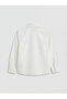 Güli̇s gi̇yi̇m's white long-sleeved boy's gabardine shirt and bow tie - 2