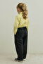 Pile Detailed Trousers Smoked - 5