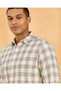 Men Ivory Checkered Shirt - 4