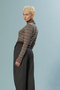 Striped Fishing Neck Sweater - 4