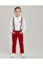 Lily Co 23 April Boy's Red Pants and Shirt Set