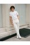 Senior Boys White Knit Denim Cargo Joggers - 5