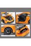 1:32 Scale Diecast Sports Car Model with LED Lights & Pull Back Action - 3