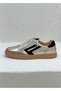 26Y-055-Sandra Genuine Leather Orthopedic Flat Sole Sneaker Sports Shoes for Women - 3