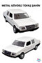 Toy Tofaş Şahin Metal Pull-Release Car White 14 Cm. 1:30 Scale