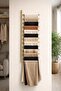 Nisa Mounted Movable Hanger, Shawl-Scarf-Cover Hanger 12 Pcs. - 2