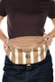 Cui̇r Mink Striped Women's Waist Bag - 2