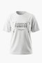White Crew Neck Number Printed Oversize Women's T-Shirt - 2