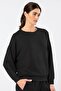 Women's Crew Neck Sweatshirt 3613/Black - 3