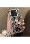 Silicone Edge Hard Back Phone Case Compatible with Redmi Note 14 Minnie Pattern - 2