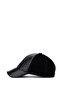 Men's Genuine Leather Black Crocodile Baseball Cap - 3