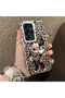 Silicone Edge Hard Back Phone Case Compatible with Samsung Galaxy S25 Ultra Minnie Pattern - 2