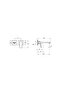 Minimax Square Built-In Sink Faucet (Long) Matte Black A4359336 - 2
