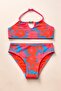 Girl's Floral Outburst Bikini Set Pink