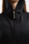 Modal Oversize Tracksuit Set with Stand-Up Collar, Full Zipper, Side Jesica Garnish, Loose Fit Set - 2