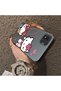 Silicone Edge Hard Back Phone Case Compatible with Realme C11 2021 Kitty Pattern - 3