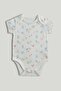 5 Pack Breakfast Friends Short-Sleeved Bodysuits - 5
