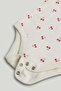 2 Pack Cherry Short-Sleeved Bodysuits - 3