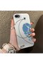 حافظة هاتف من السيليكون ذات حافة صلبة وخلفية صلبة متوافقة مع هاتف iPhone SE 2020 بنمط الطيران - 2