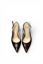 Women's Brown Matte Short Heel Stiletto Open Back New Season Sa222 - 4