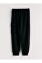 Lcw Kids Black Elastic Waist Boys Cargo Sweatpants
