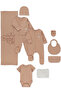 Organic Reported Interlock Zibin Set 10 Pieces (Organic Be Nature) Tiles