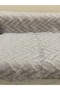 Chenille Jacquard Fabric Non-Slip, Bearded Sofa Cover, Sofa Bed Cover - Gray Color 170 X 210 - 3