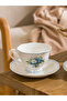 Esvab • Modern & Distinctive Printed Porcelain Coffee Cup Set for 2 People 90 ml - 2