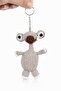 Ice Age Si̇d Handmade Amigurumi Keychain Bag Ornament Charmi - 2