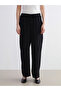 Esvab • Modern & Distinctive Wide-Leg Women's Trousers with Waist Drawstring - 3