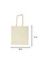 Pack of 5 - Reusable Jute and Cotton Beach Bag - Assorted - 2