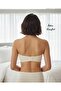 Intive Laser Cut Seamless Premium Quality Strapless Bra with Transparent Front Detail and Clasp - 4
