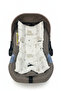 100% Cotton Muslin Fabric Bead Silicone Filled Stroller and Car Seat Newborn Baby Cushion - 4