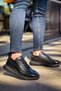 Orthopedic Air Sole Lace-Up Daily Classic Leather Sports - 4