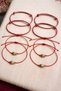 8 Pieces (4 Sets of 2) Gold Fish Korean Rope Martenica Card Packaged Lucky Bracelet