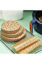 100 Pieces of Airfryer Baking Paper Disposable Oil-Proof Non-Stick Round Perforated Model 20 cm - 8
