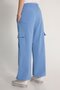 Girl's Cargo Pocket Pants Blue - 2