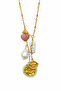 Stainless Steel Stainless Steel Pearl Design Necklace
