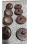 Ǝe Polyester Button 34 Size 20 mm 8 Pieces - 2