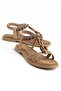 Rio Knitted Strap Stone Women's Sandals - 4