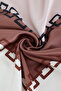 Chain Pattern Imported Silk Satin Scarf - 2